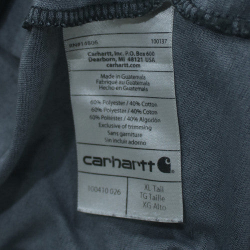 Carhartt Men's Black XL Tall Relaxed Fit Pocket T-Shirt