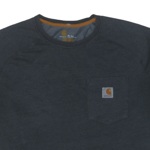 Carhartt Men's Black XL Tall Relaxed Fit Pocket T-Shirt