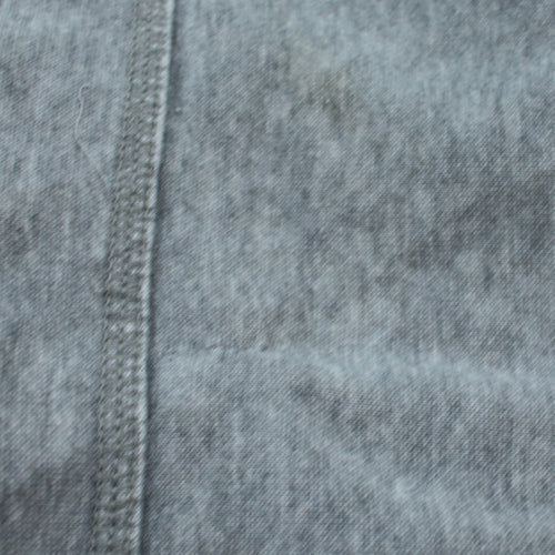 Puma Men's Grey Short Sleeve Pullover Hoodie Size L