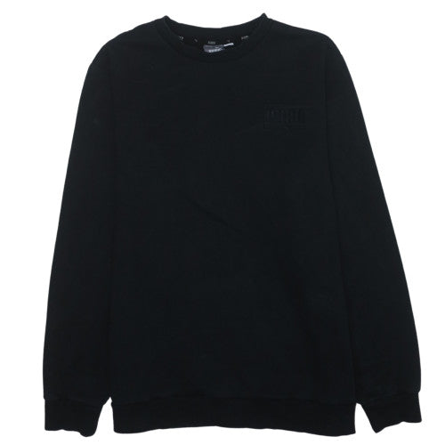 Puma Men's Black Crew Neck Pullover Sweatshirt Size L