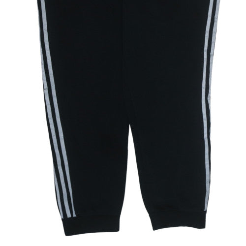 Adidas Womens Black Jogger Trousers Size 18 Cotton Blend