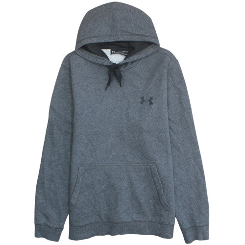 Under Armour Men’s Grey Pullover Hoodie M Fleece ColdGear