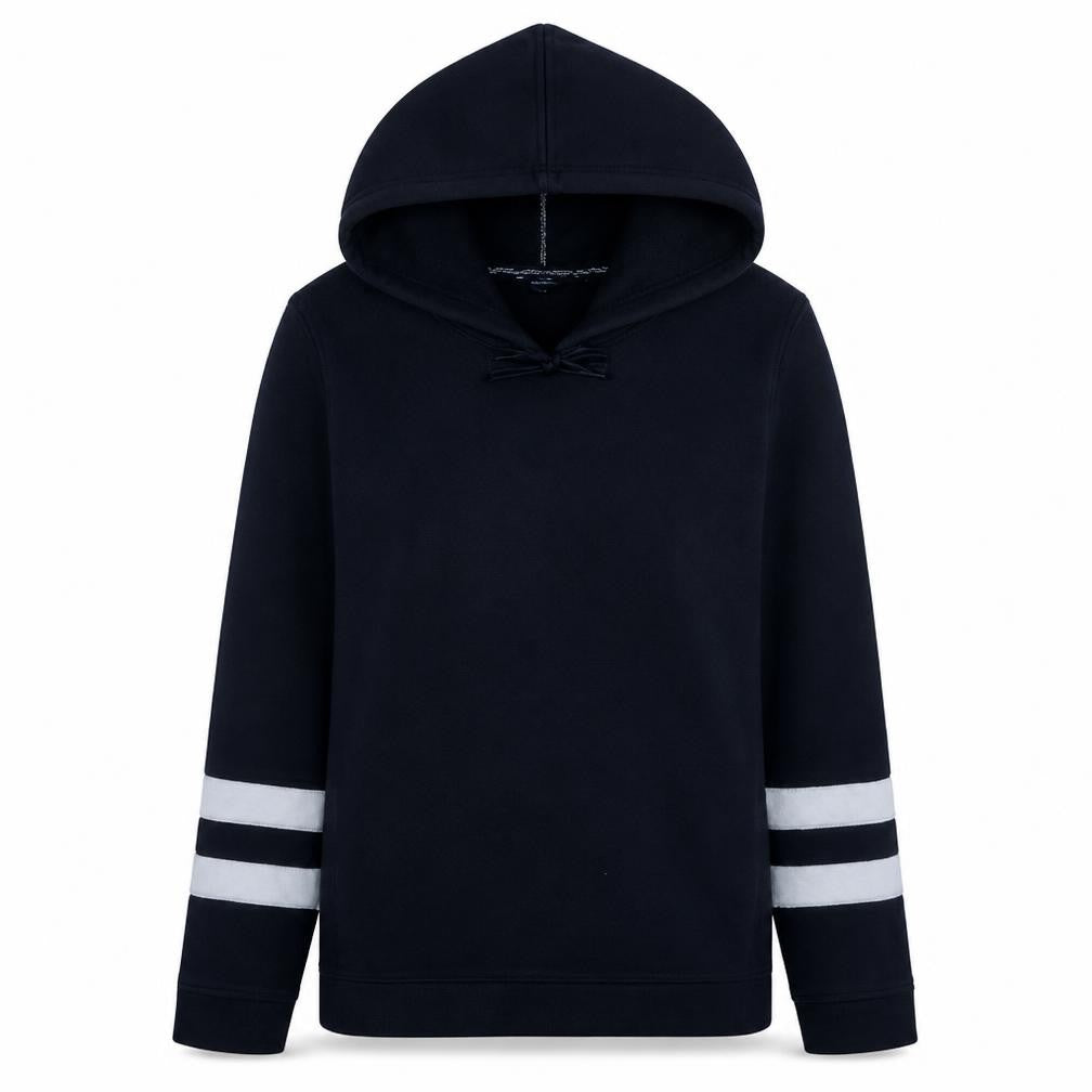 Nautica Womens Navy Pullover Hoodie XL Cotton Blend Casual