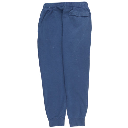 Nike Mens Blue Regular Fit Fleece Sweatpants S