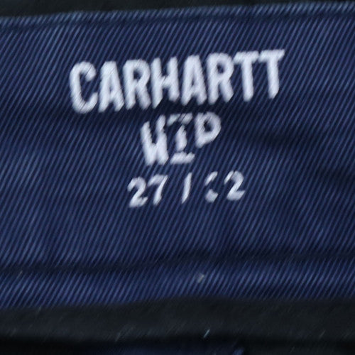 Carhartt WIP Men's Blue Slim Fit Chino Trousers Size 27