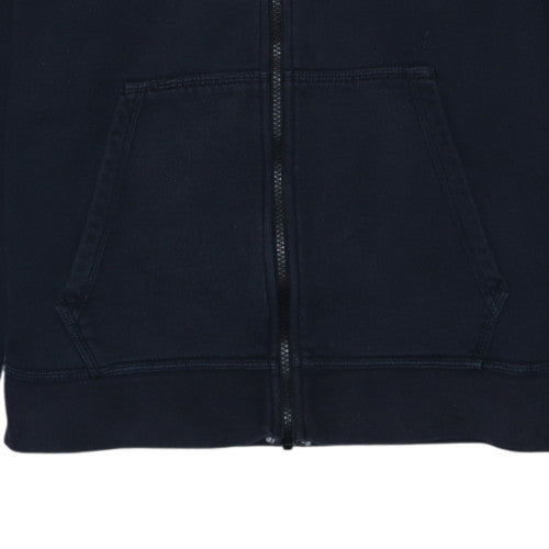 Nike Mens Blue Full Zip Hoodie Size M Fleece Sportswear