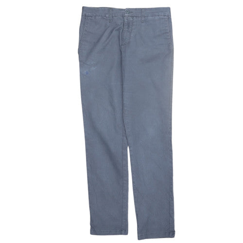 Carhartt Men Blue 32x32 Chino Cotton Trousers