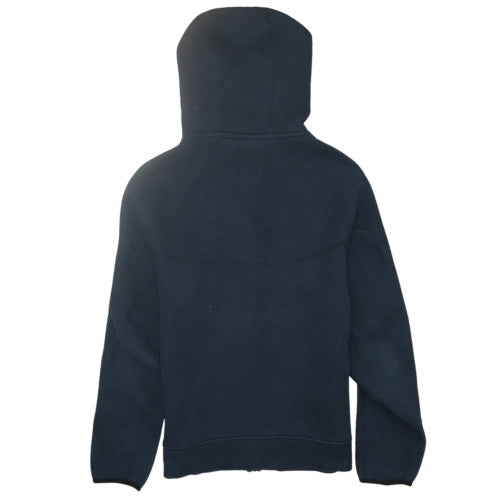 Nike Boys Black Full Zip Hoodie XL Fleece Lined Casual Sportswear
