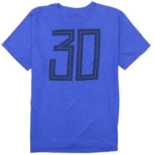 Under Armour Men's Blue XL SC Graphic Short Sleeve T-Shirt