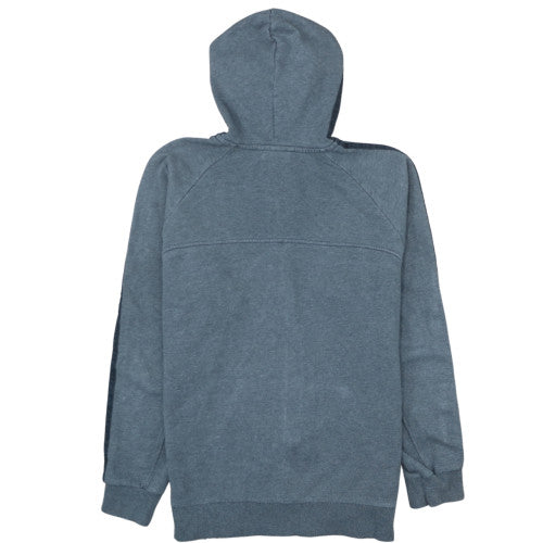 Adidas Mens Blue Full Zip Hoodie Size M Fleece Sportswear