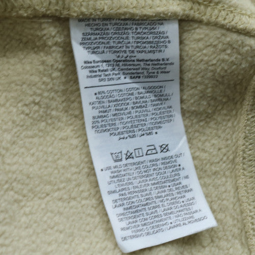 Nike Men's Beige Crew Neck Fleece Sweatshirt Size M