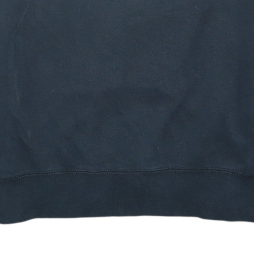 Nike SB Women's Black Large Pullover Sweatshirt Cotton Blend Logo Print