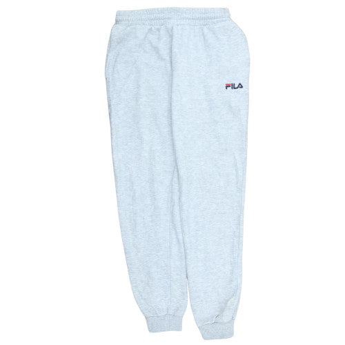FILA Men's Grey Sweatpants Small Elastic Waist Jogger Trousers