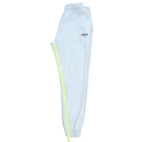 FILA Men's Grey Sweatpants Small Elastic Waist Jogger Trousers