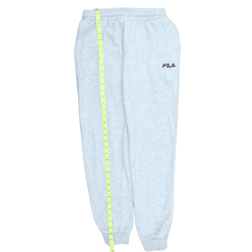 FILA Men's Grey Sweatpants Small Elastic Waist Jogger Trousers
