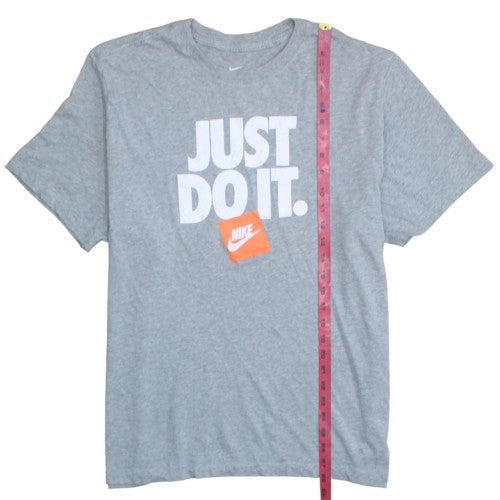 Nike Men's Grey XL Sport Graphic 'Just Do It' T-Shirt