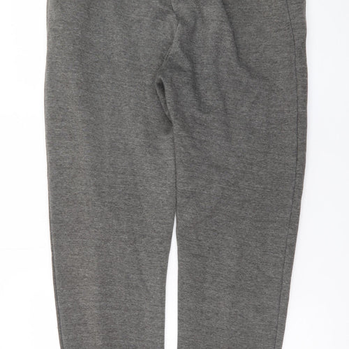 Bench Mens Grey XL Sweatpants Joggers with Logo