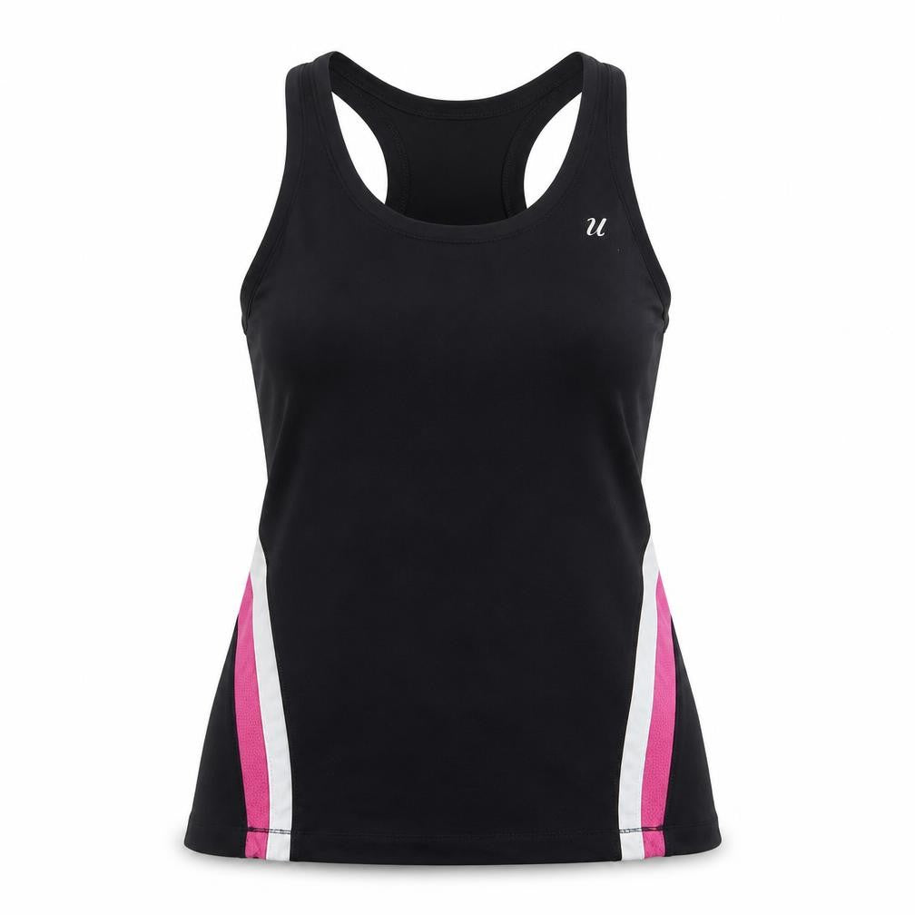 USA Pro Womens Black XL Racerback Tank Top Gym & Training