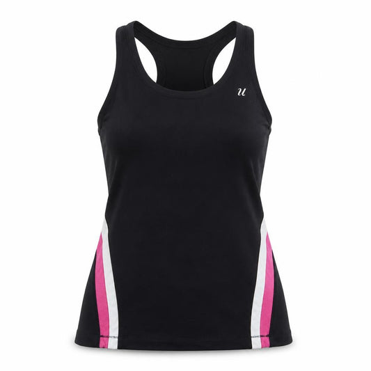 USA Pro Womens Black XL Racerback Tank Top Gym & Training
