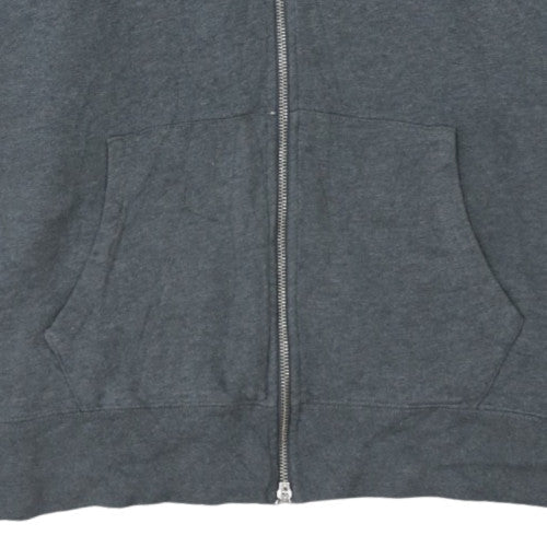 Levi’s Men Grey Full Zip Hoodie 2XL Regular Fit Classic Style