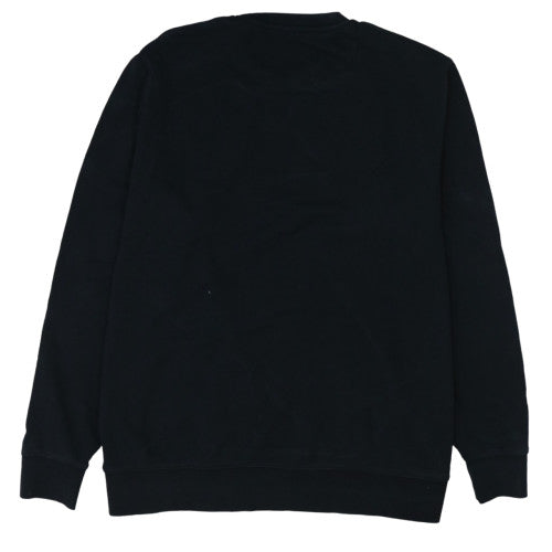 Wrangler Men's Black 4XL Pullover Sweatshirt Crew Neck Cotton