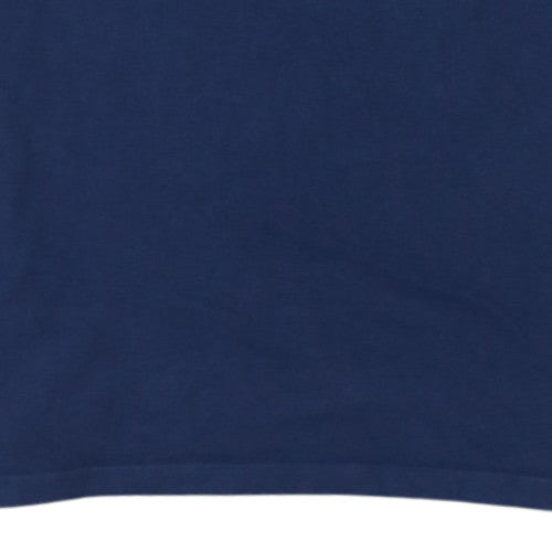 Adidas Men's Navy Wolves Short Sleeve Crew Neck T-Shirt Size L