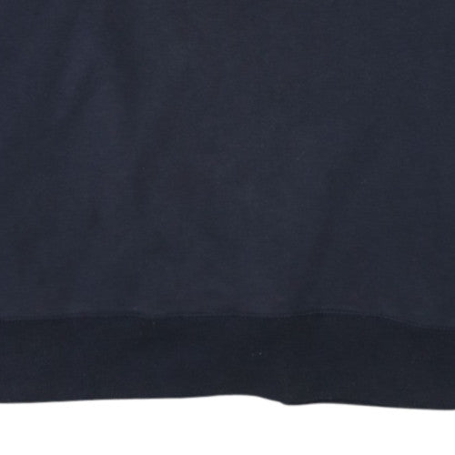 Champion Mens Blue Logo Pullover Sweatshirt Size L Crew Neck
