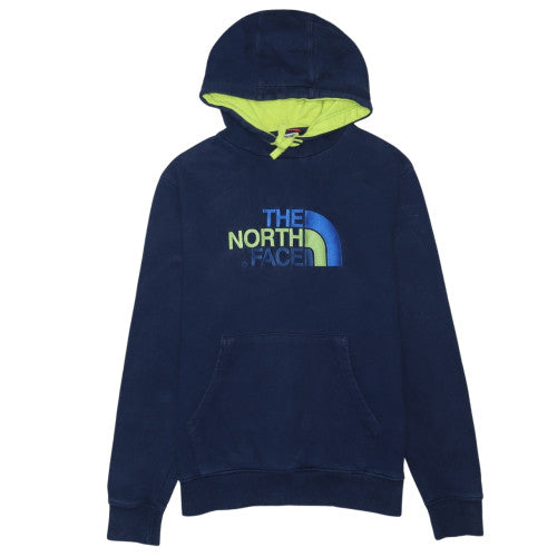 The North Face Men's Blue Pullover Hoodie Size M Outdoor Style