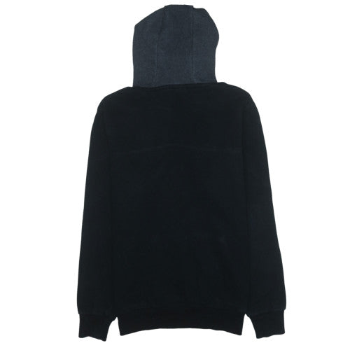 Ellesse Men's Black Pullover Hoodie M Fleece Logo Sweatshirt