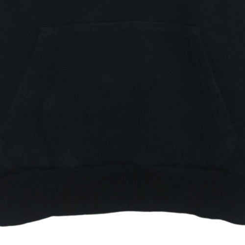 Ellesse Men's Black Pullover Hoodie M Fleece Logo Sweatshirt