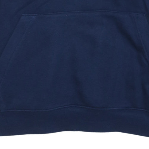 Nike Men's Blue Pullover Hoodie XL Fleece Sweatshirt