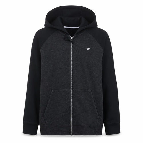 Nike Men's Black Full Zip Hoodie M Fleece Sportswear
