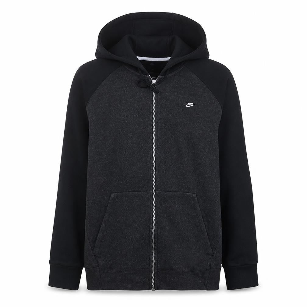 Nike Men's Black Full Zip Hoodie M Fleece Sportswear