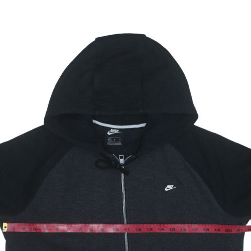 Nike Men's Black Full Zip Hoodie M Fleece Sportswear