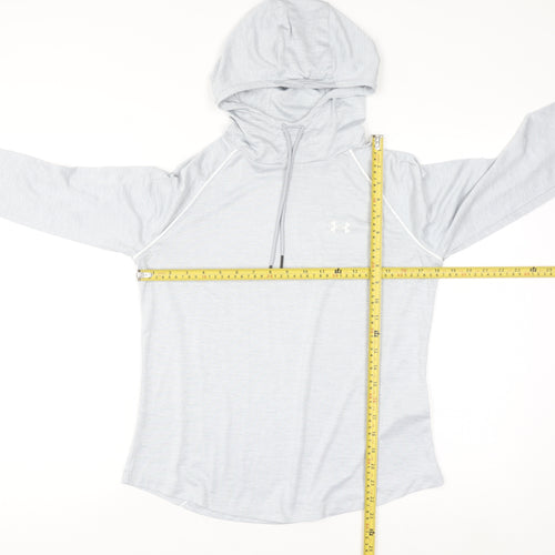 Under Armour Men's Grey Medium Pullover Hoodie Lightweight Sportswear
