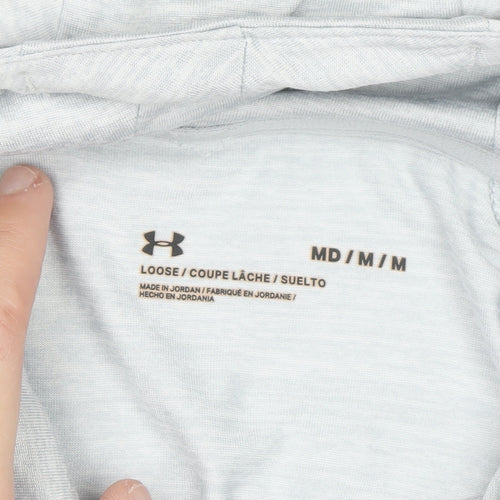 Under Armour Men's Grey Medium Pullover Hoodie Lightweight Sportswear