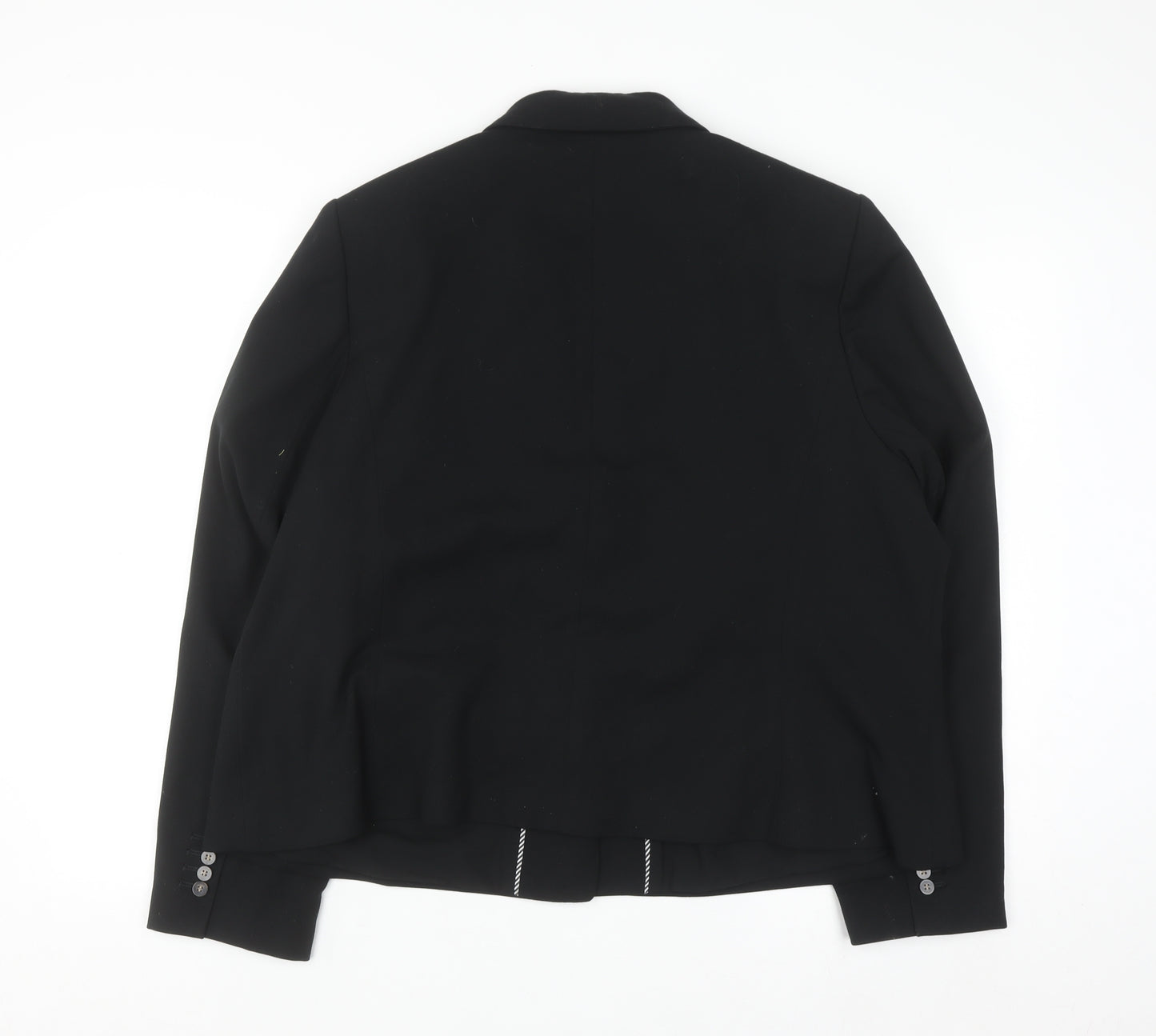 Marks and Spencer Womens Black Size 22 Classic Tailored Blazer