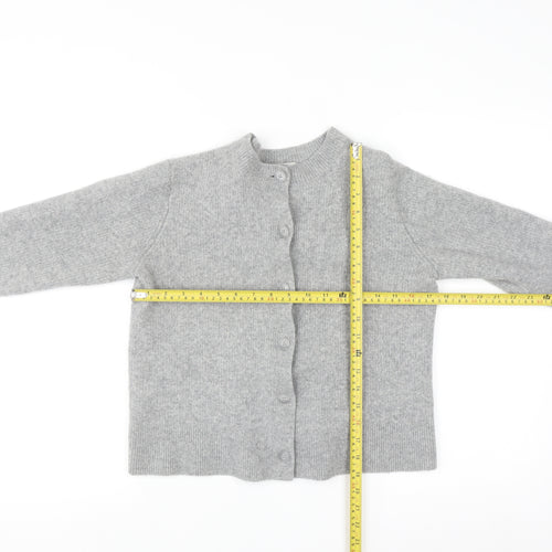 Uniqlo Comptoir des Cotonniers Grey Wool Women's XL Cardigan
