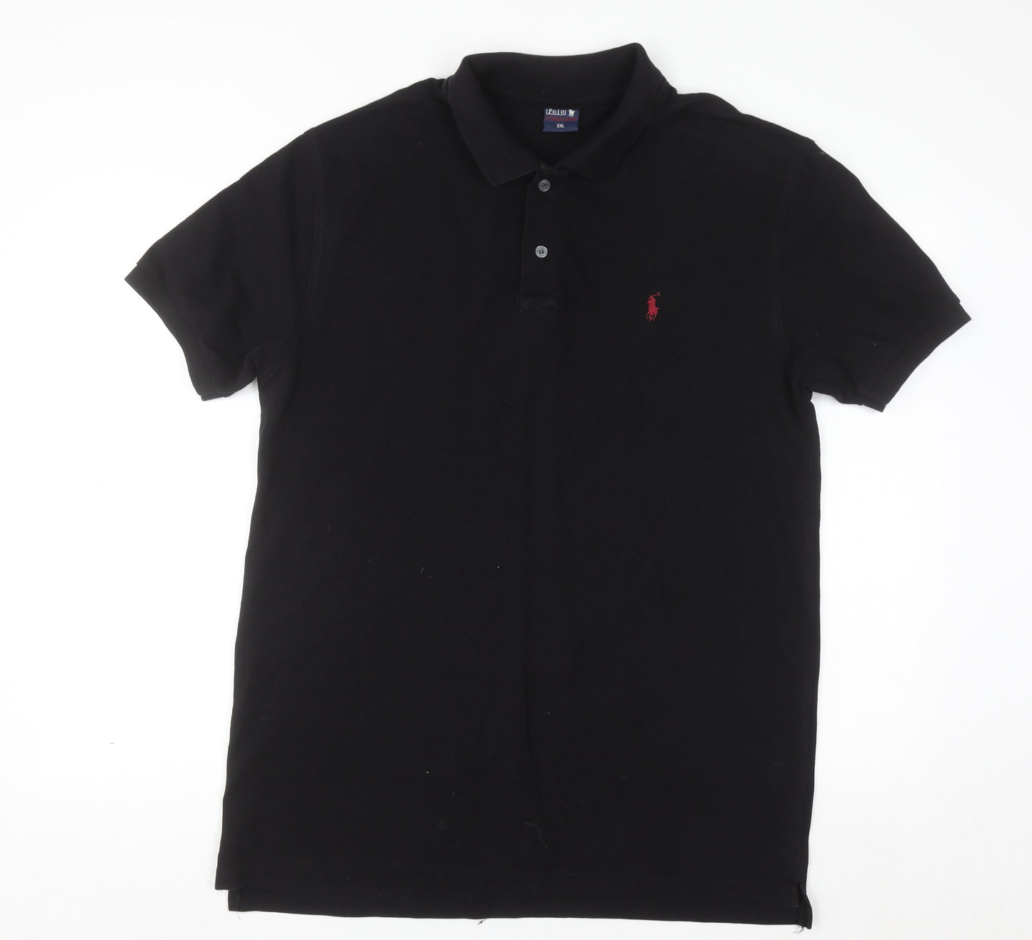 Ralph Lauren Men's Black 2XL Classic Polo Shirt