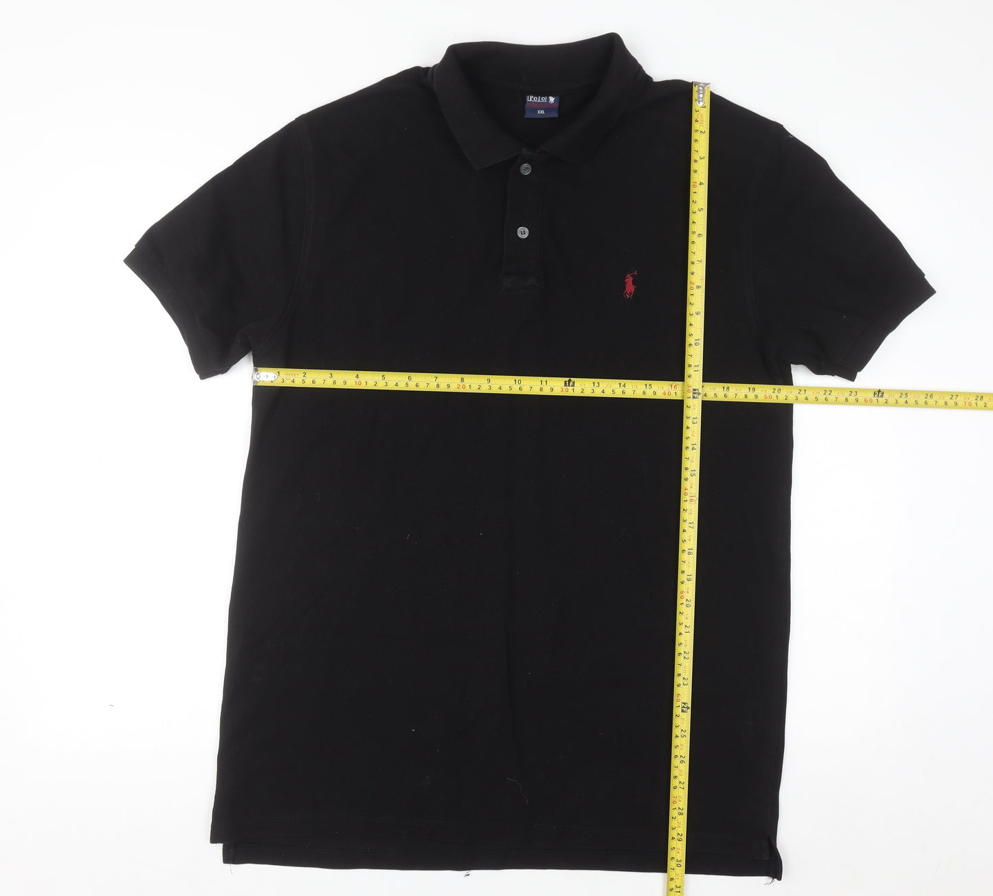Ralph Lauren Men's Black 2XL Classic Polo Shirt