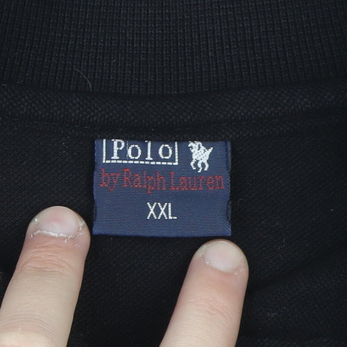 Ralph Lauren Men's Black 2XL Classic Polo Shirt