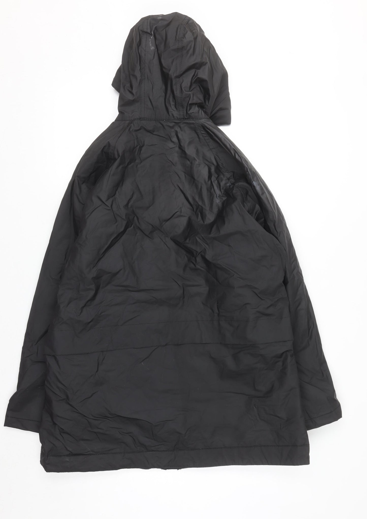 Misty Harbor Men's Black S Waterproof Hooded Rain Jacket