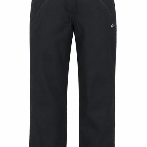 Craghoppers Womens Black Size 10 Cargo Travel Trousers