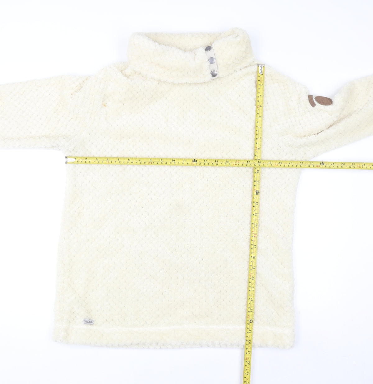 Regatta Great Outdoors Women Ivory Fleece Pullover Hoodie UK 16