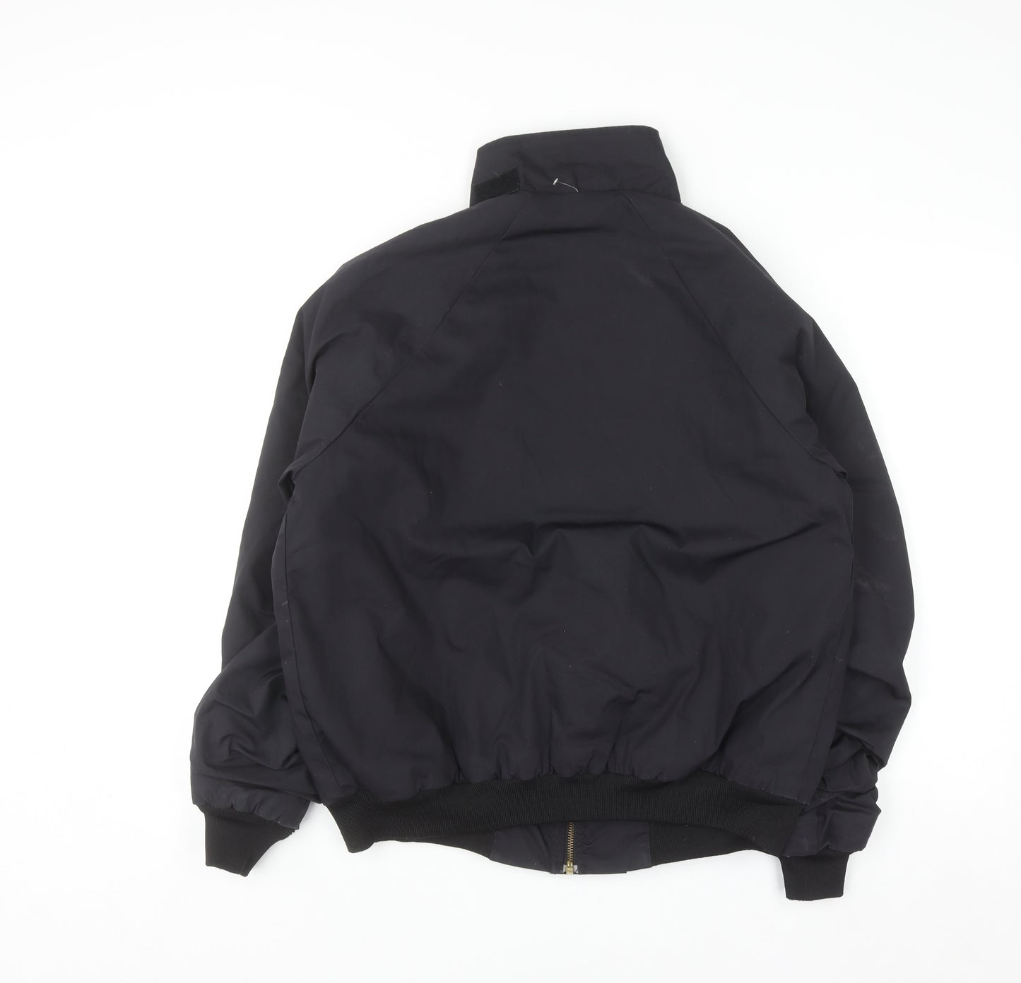 Quarterdeck Collection Men's Black Bomber Jacket S Windproof
