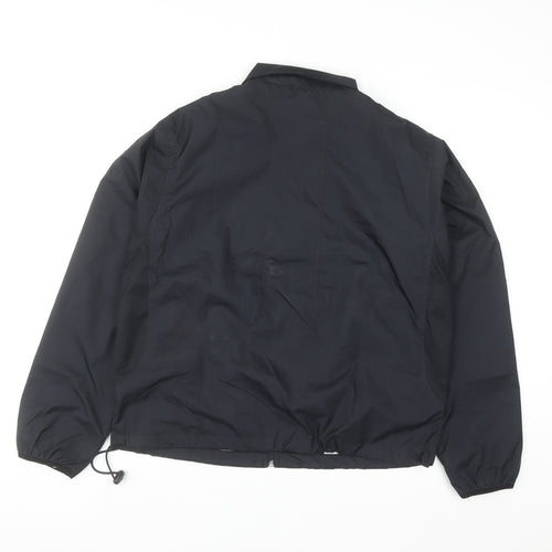 New Balance Men's Black M Windbreaker Lightweight Sports Jacket