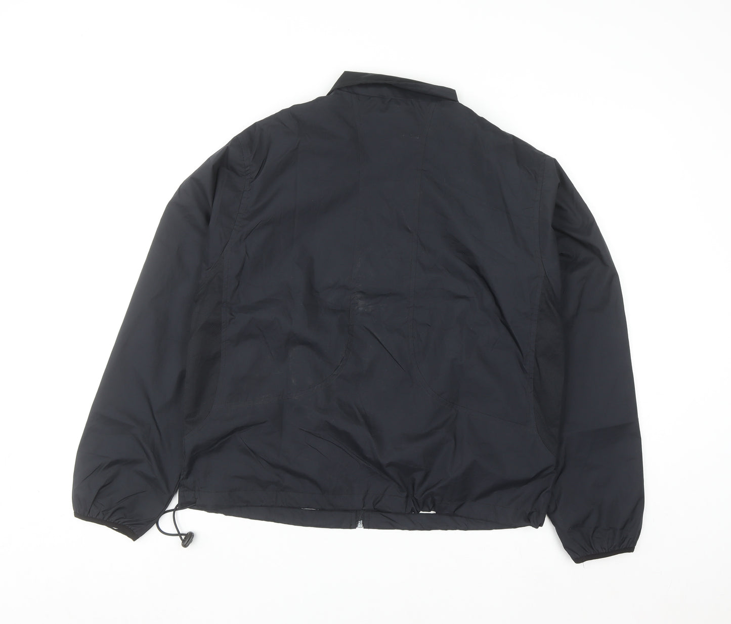 New Balance Men's Black M Windbreaker Lightweight Sports Jacket