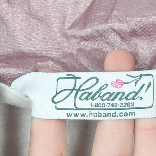 Haband Women's Pink Lightweight Nylon Mid-Length Jacket Size M