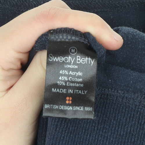 Sweaty Betty Women's Navy Blue Pullover Sweatshirt Size M
