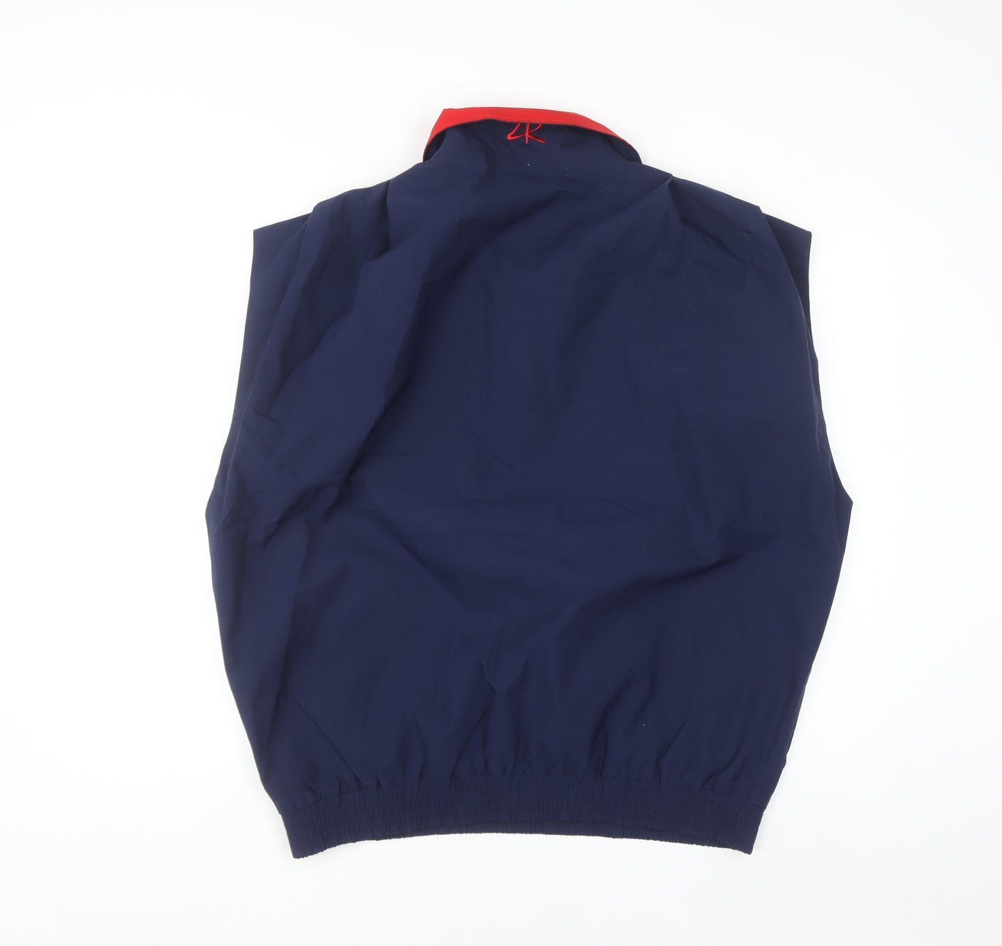 Zero Restriction Men's Blue L Gore-Tex Golf Waistcoat Waterproof